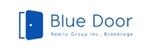 blue door